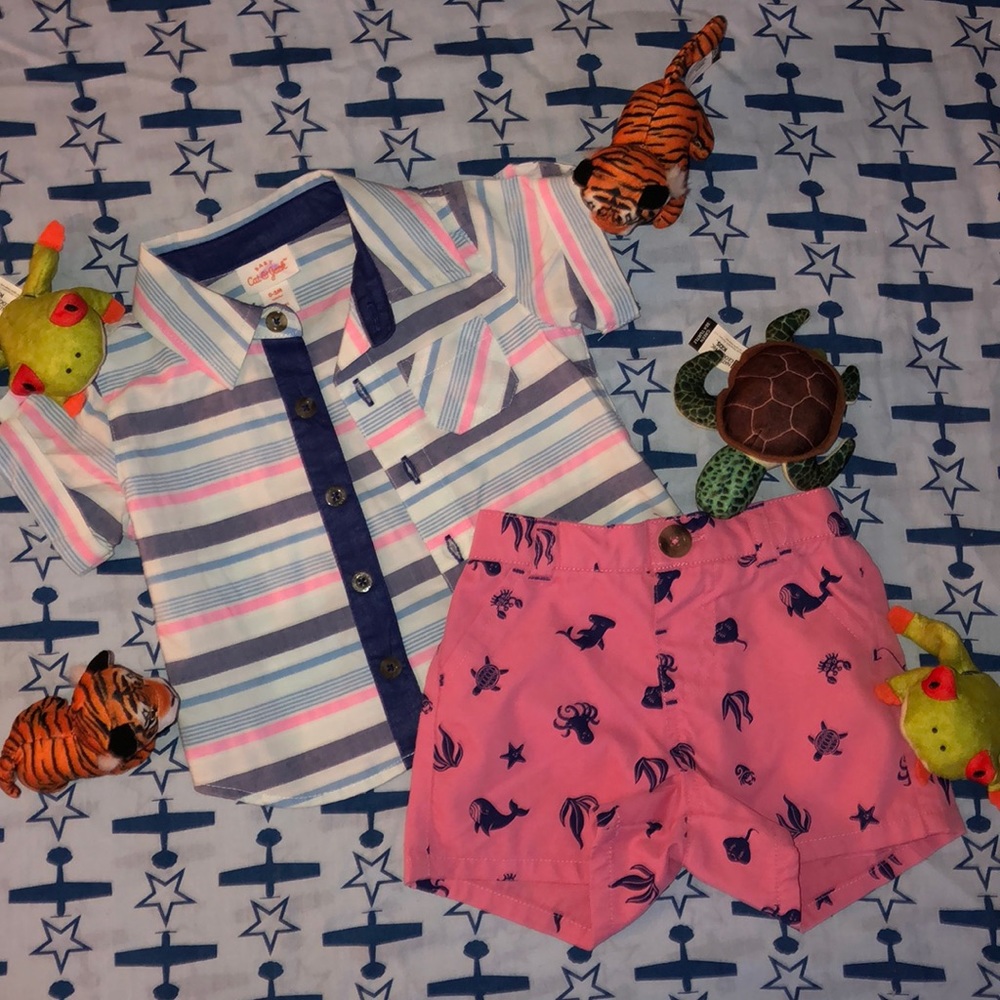 ✨✨NWOT CAT & JACK SUMMER BOY✨✨
